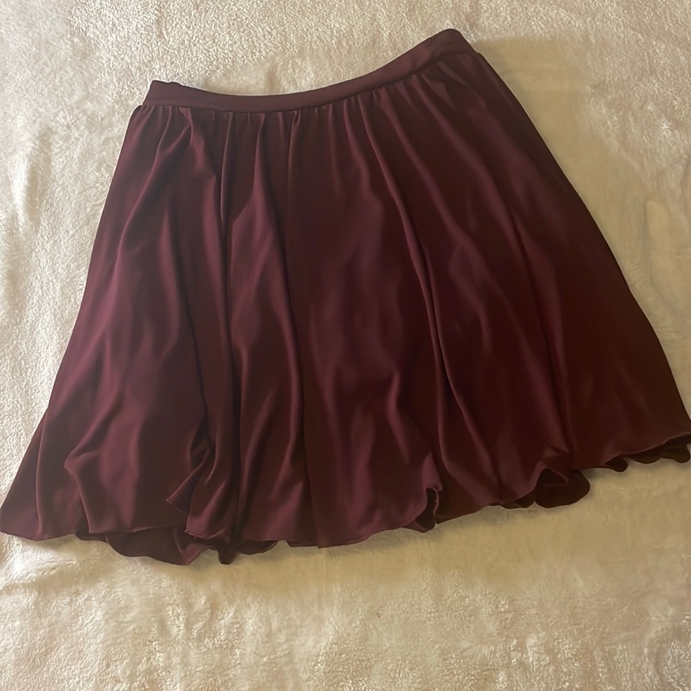 Speechless Burgundy Skirt size 5 - Picture 1 of 10